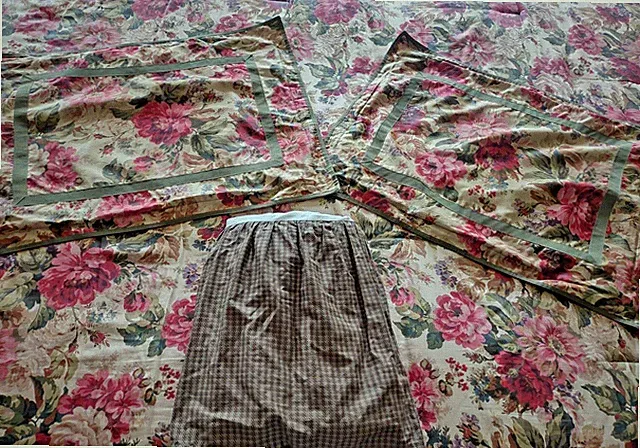 Chaps Ralph Lauren Rosemont Houndstooth Queen ~ 5 PIECE COMFORTER/QUILT SET