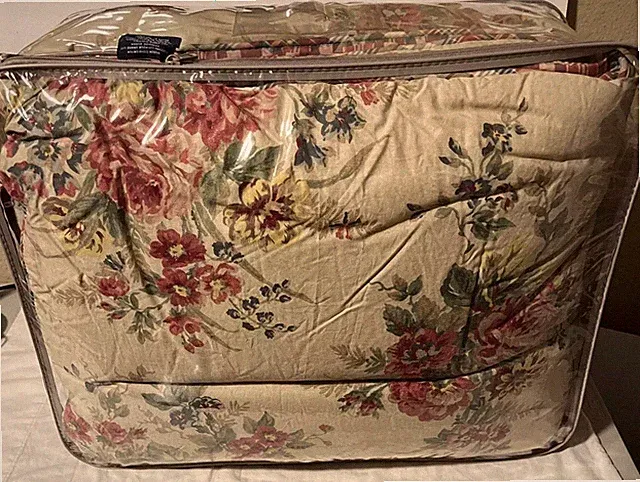 Chaps Ralph Lauren WAINSCOTT Plaid Floral Queen Comforter Pillow Sham Case Skirt