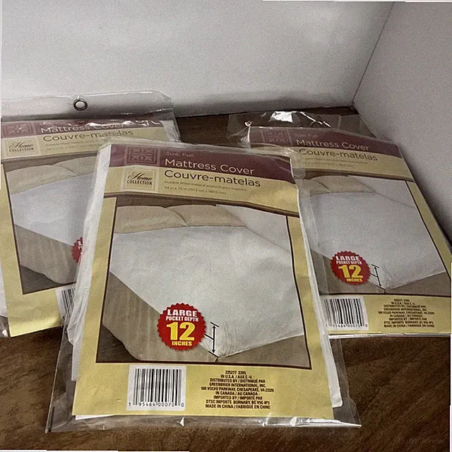 Fitted Mattress Cover Full Mattress Protector Home Collection Lot Of 3