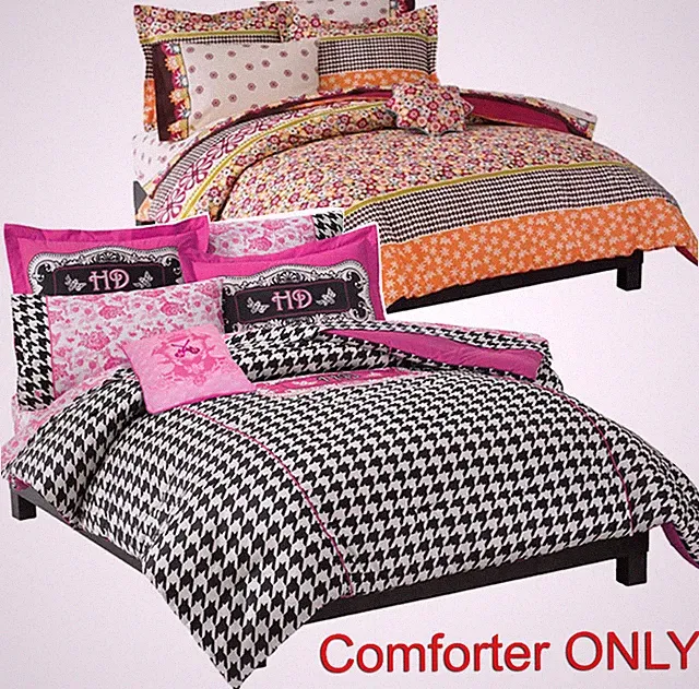 Hillary Duff Marrakesh Houndstooth Kids bed Cover Comforter ONLY