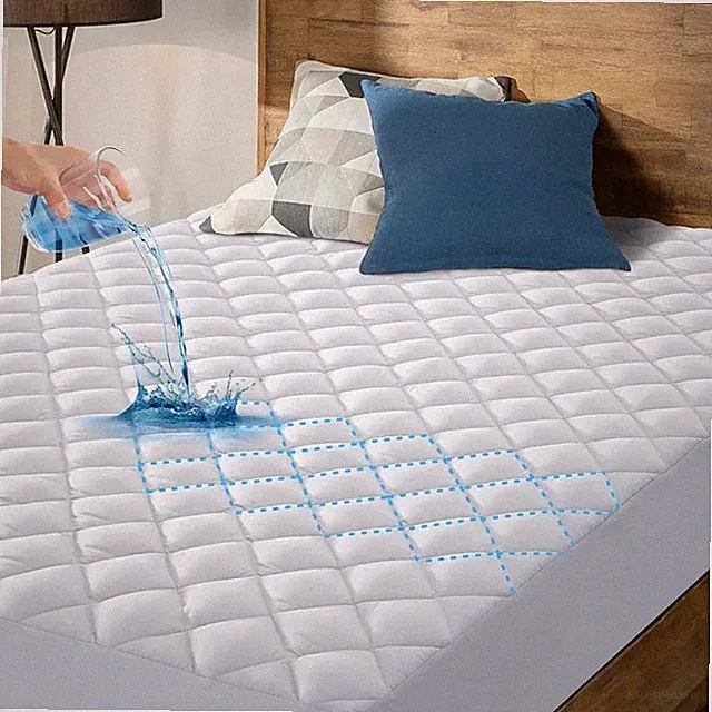 Mattress Cover Machine Washable Soft Mattress Protector All-Season Fitted Sheet