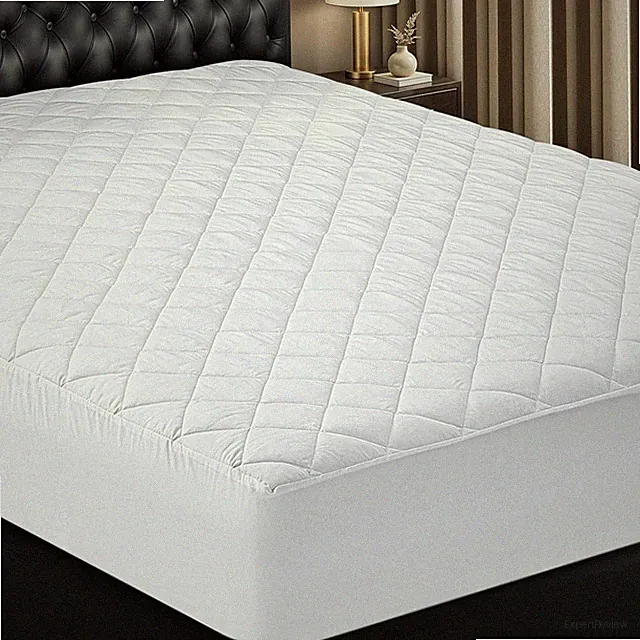 Quilted Deep Pocket Fitted Mattress Pad