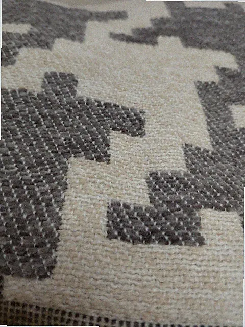 Threshold Throw Blanket 50in x 60in Oversized Chenille Woven Houndstooth